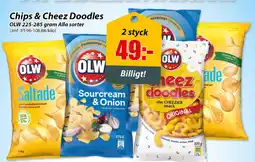 Extra Mjällby Stormarknad Chips & Cheez Doodles erbjuda