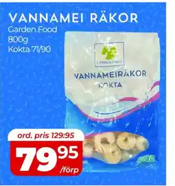 Matrix Butikerna Vannamei räkor erbjuda