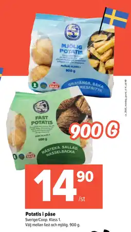 Coop Extra Potatis i påse erbjuda