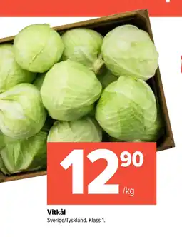 Coop Extra Vitkål erbjuda