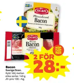 Stora Coop Bacon erbjuda