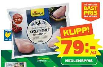 Stora Coop Kycklingfilé erbjuda