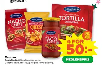 Stora Coop Tex-mex erbjuda