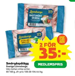 Stora Coop Smörgåspålägg erbjuda