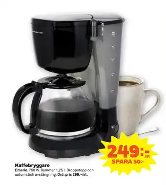 Stora Coop Kaffebryggare erbjuda