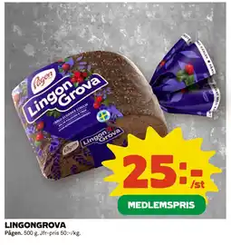 Coop LINGONGROVA erbjuda