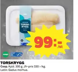 Coop Torskrygg erbjuda