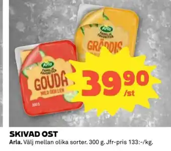 Coop Skivad ost erbjuda