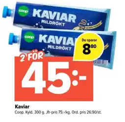 Coop Extra Kaviar erbjuda