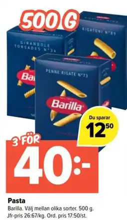 Coop Extra Pasta erbjuda