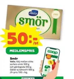 Stora Coop Smör erbjuda