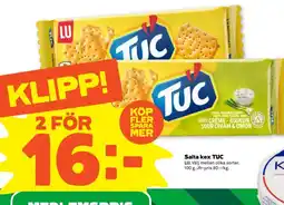 Stora Coop Salta kex TUC erbjuda