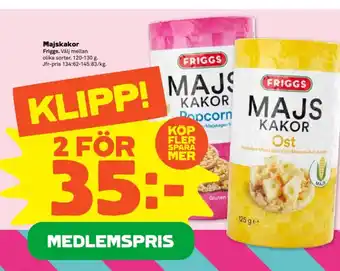 Stora Coop Majskakor erbjuda