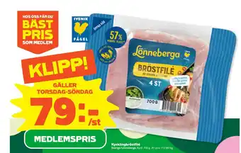 Stora Coop Kycklingbröstfilé erbjuda