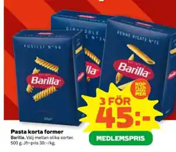 Stora Coop Pasta korta former erbjuda