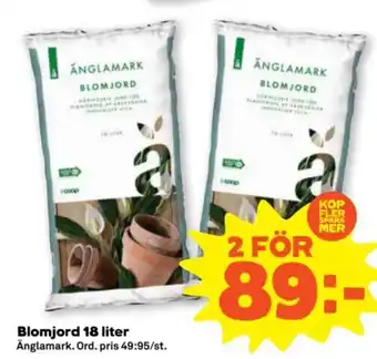 Stora Coop Blomjord 18 liter erbjuda