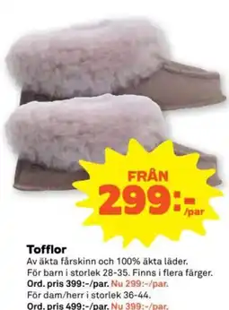 Stora Coop Tofflor erbjuda