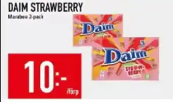 Matdax Daim strawberry erbjuda