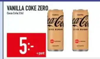 Matdax Vanilla coke zero erbjuda