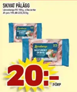 Matdax Skivat pålägg erbjuda