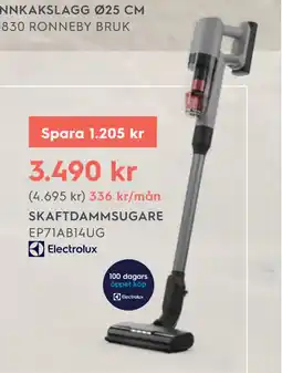 Electrolux Home SKAFTDAMMSUGARE erbjuda