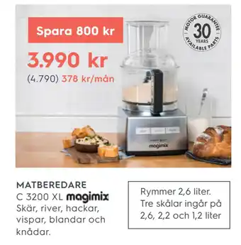 Electrolux Home MATBEREDARE erbjuda