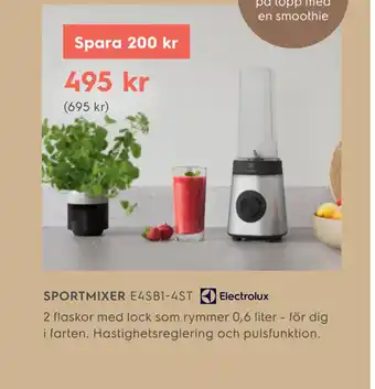 Electrolux Home SPORTMIXER. E4SB1-4ST erbjuda