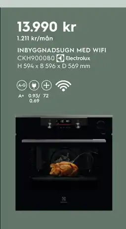 Electrolux Home INBYGGNADSUGN MED WIFI erbjuda