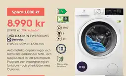 Electrolux Home TVÄTTMASKIN erbjuda