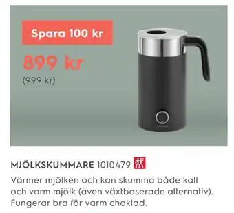 Electrolux Home MJÖLKSKUMMARE erbjuda