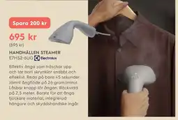 Electrolux Home HANDHÅLLEN STEAMER erbjuda