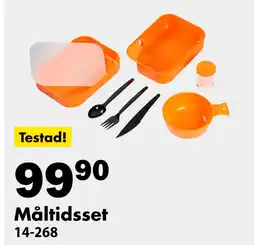 Biltema Måltidsset erbjuda