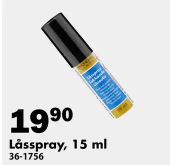 Biltema Låsspray, 15 ml erbjuda