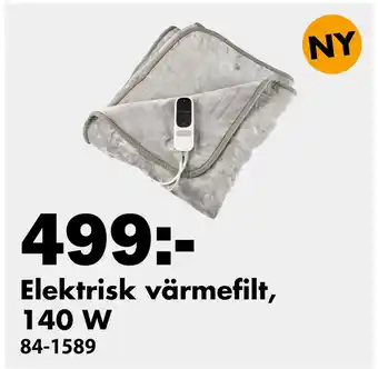 Biltema Elektrisk värmefilt, 140 W erbjuda