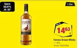 Calle Famous grouse whisky erbjuda