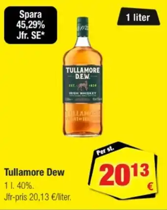 Calle Tullamore dew erbjuda