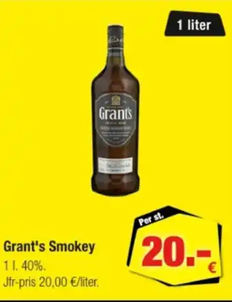 Calle Grant's smokey erbjuda