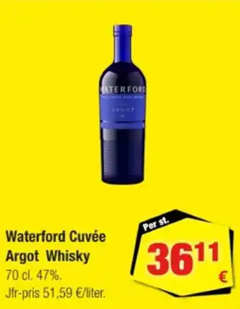 Calle Waterford cuvée argot whisky erbjuda