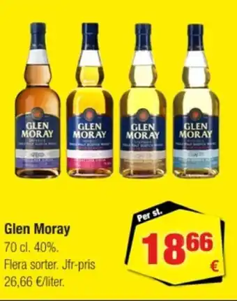 Calle Glen moray erbjuda