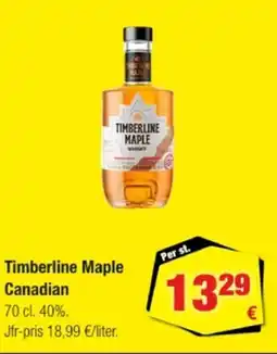 Calle Timberline maple canadian erbjuda