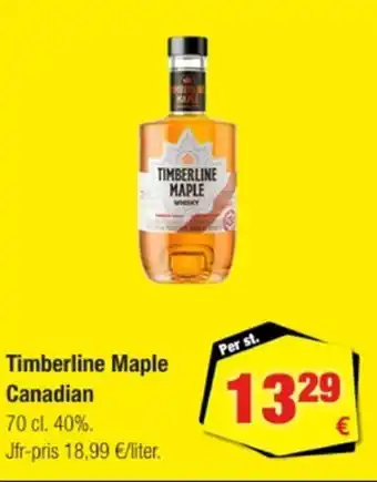 Calle Timberline maple canadian erbjuda