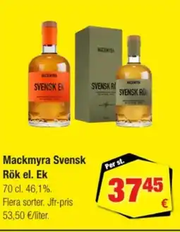 Calle Mackmyra svensk rök el. ek erbjuda