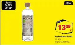 Calle Koskenkorva vodka erbjuda