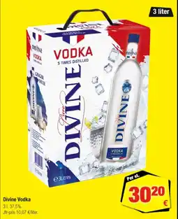 Calle Divine vodka erbjuda