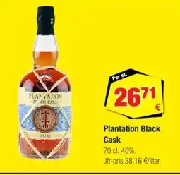 Calle Plantation black cask erbjuda