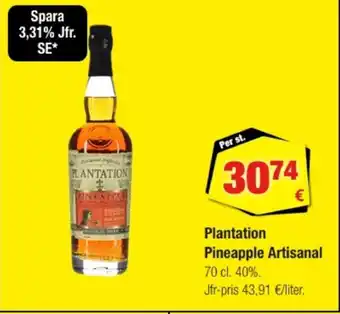 Calle Plantation pineapple artisanal erbjuda