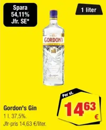 Calle GORDON'S Gin erbjuda