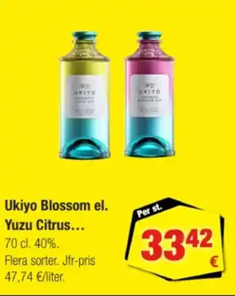 Calle Ukiyo blossom el. yuzu citrus erbjuda