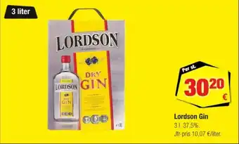 Calle Lordson gin erbjuda