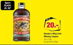 Calle Shanky's whip irish whiskey liqueur erbjuda